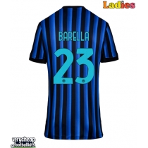 Inter Milan Nicolo Barella #23 Replica Home Shirt Ladies 2025-26 Short Sleeve
